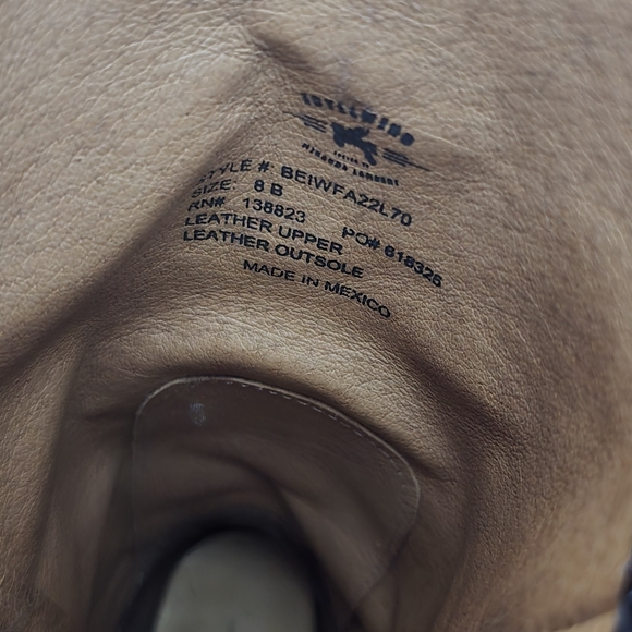 Idyllwind Black and White Heeled Snakeskin Boots - Picture 8 of 9